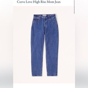 Abercrombie & Fitch Mom High Rise Jeans - Curve Love